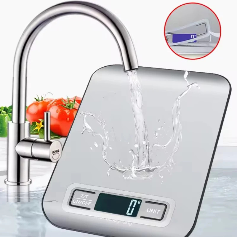 Smart Home Utensils - Digital Kitchen Scale with LED Display