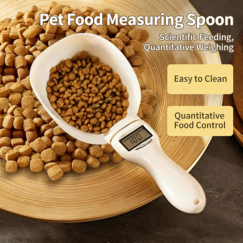 Smart Home Utensils - Pet Feeding Spoon Scale High Precision