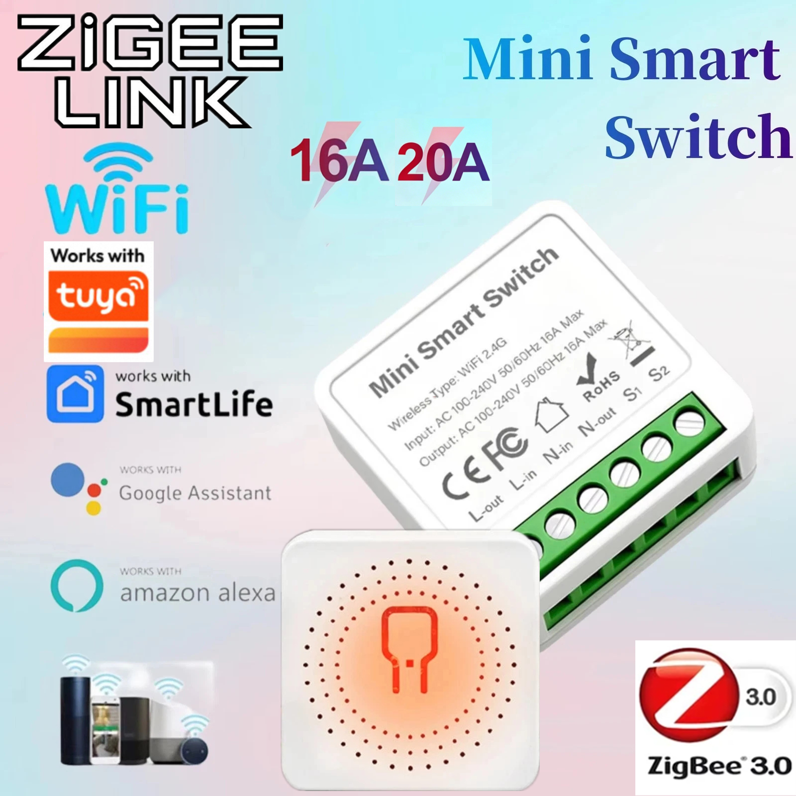 Smart Home Web - For Tuya Mini Smart WiFi Switch