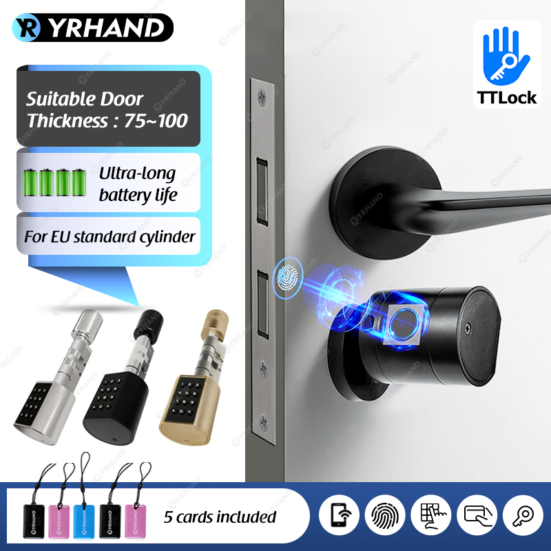 Smart Home Lock - Smart Euro Cylindrical Door Lock ttlock