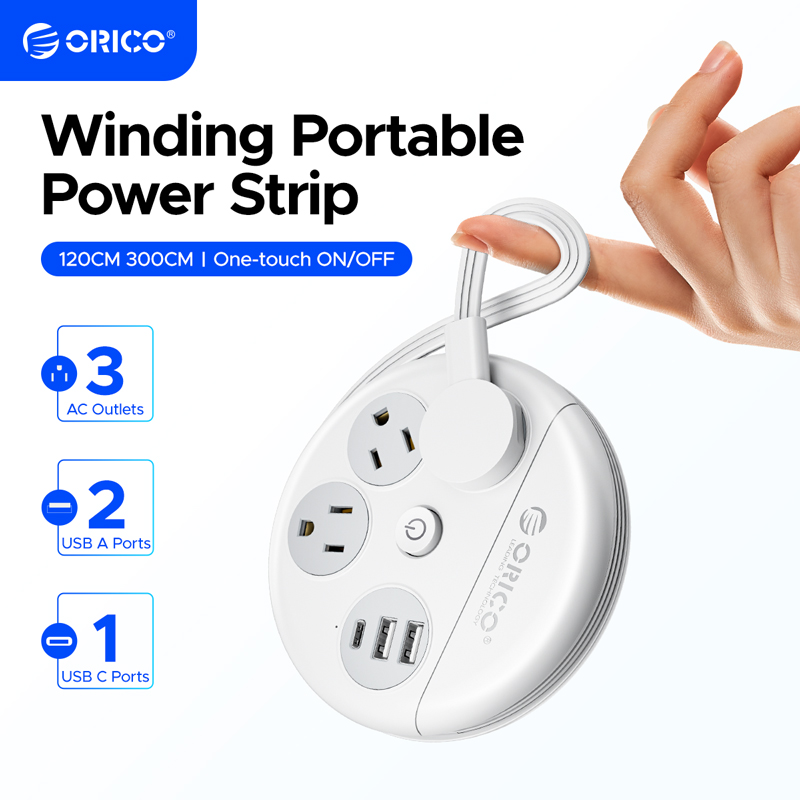 Smart Power Strip - ORICO Power Strip Travel Adapter Smart