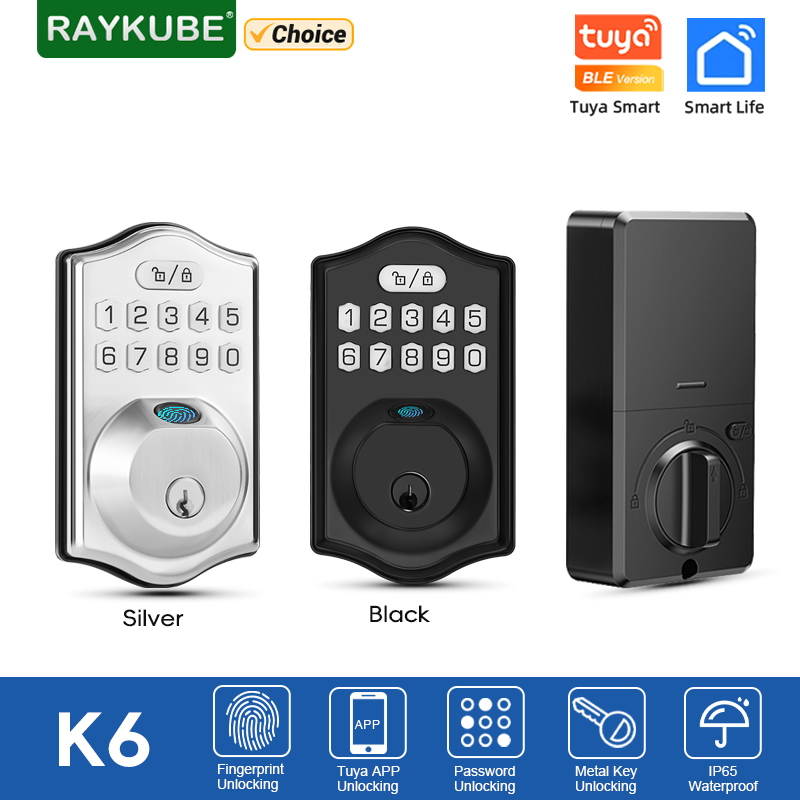 Smart Home Website - RAYKUBE K6 Tuya BLE Waterproof Smart