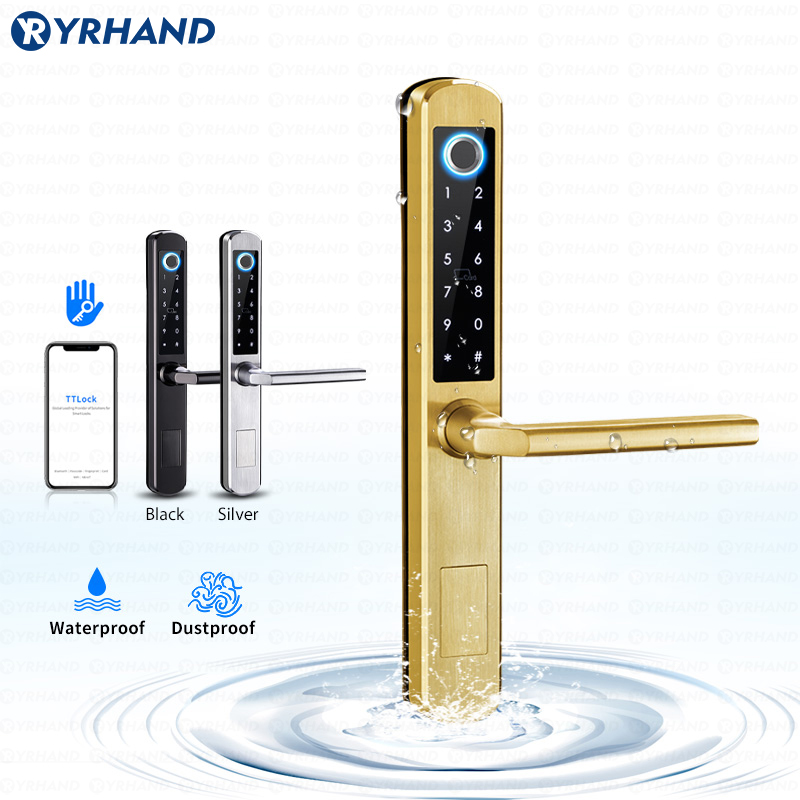 IP66 Gold Stainless steel Slid - đánh giá và giá Smart Home Website