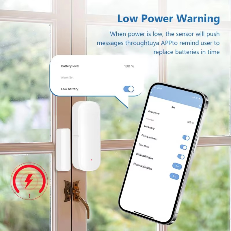 Door Window Sensor ZigBee Door - đánh giá và giá Smart Home Website