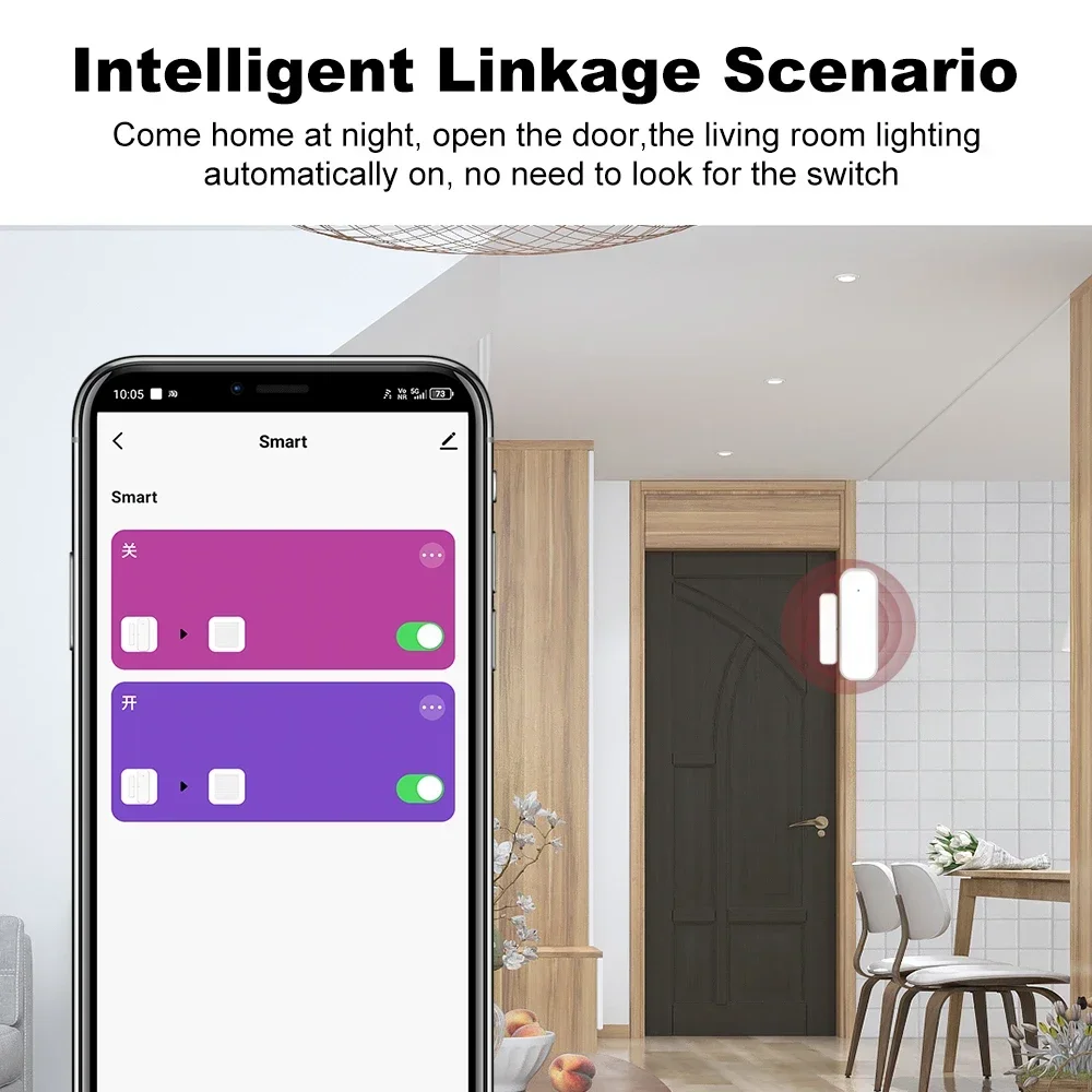 Door Window Sensor ZigBee Door - đánh giá và giá Smart Home Website