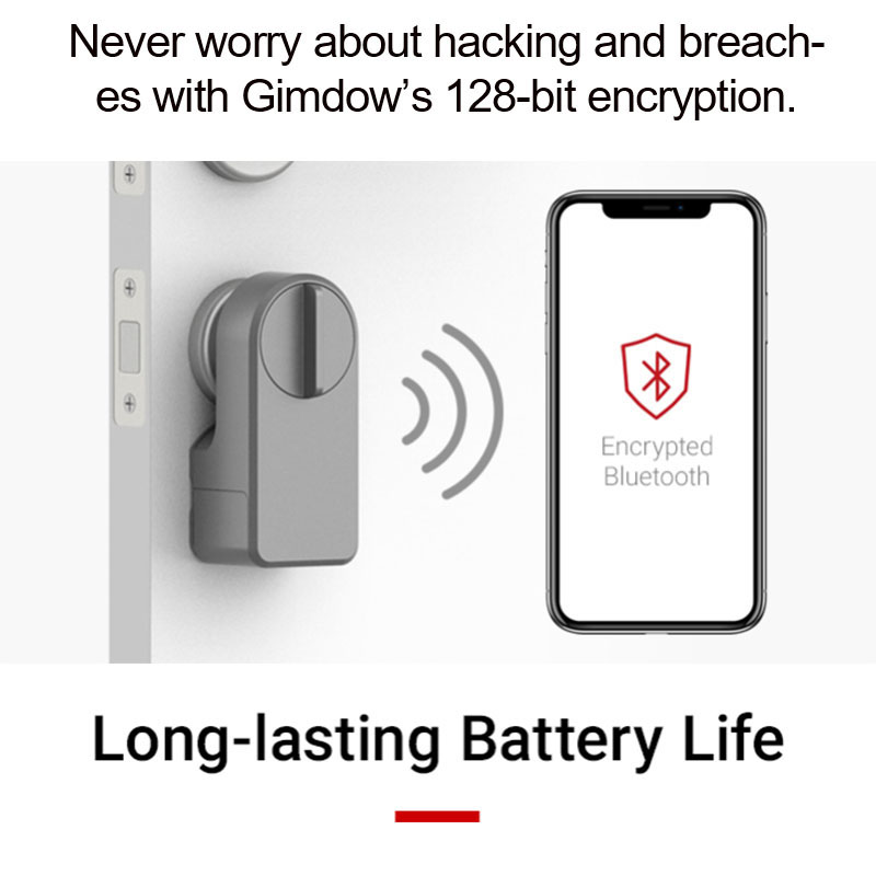 GIMDOW Bluetooth-compatible Ga - đánh giá và giá Smart Home Lock