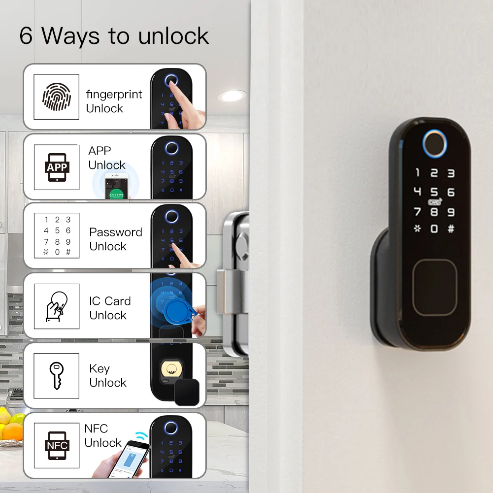 MOES WiFi Tuya Smart Lock Door - đánh giá và giá Smart Home Lock