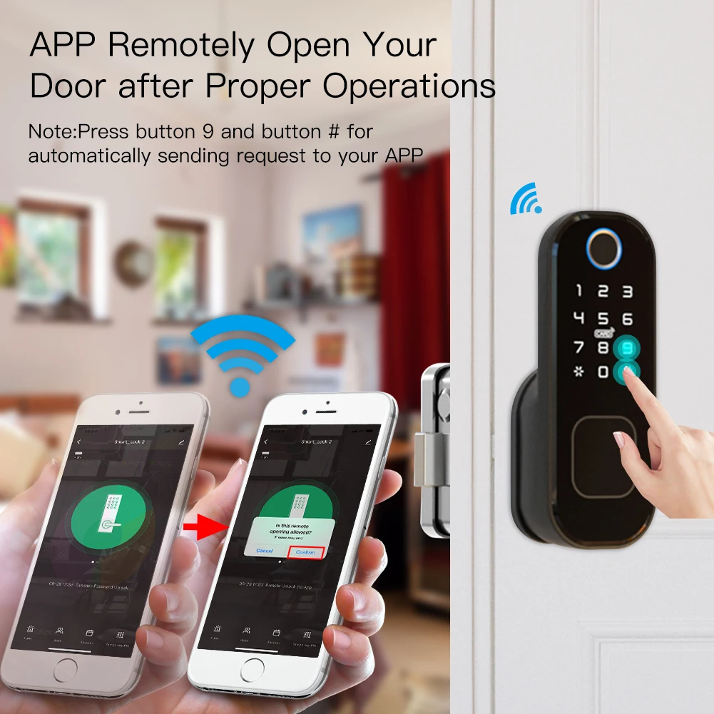 MOES WiFi Tuya Smart Lock Door - đánh giá và giá Smart Home Lock