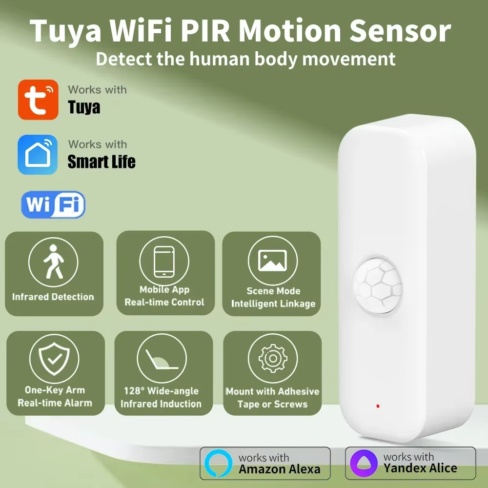 Tuya WiFI PIR Motion Sensor Sm - đánh giá và giá Smart Home Web
