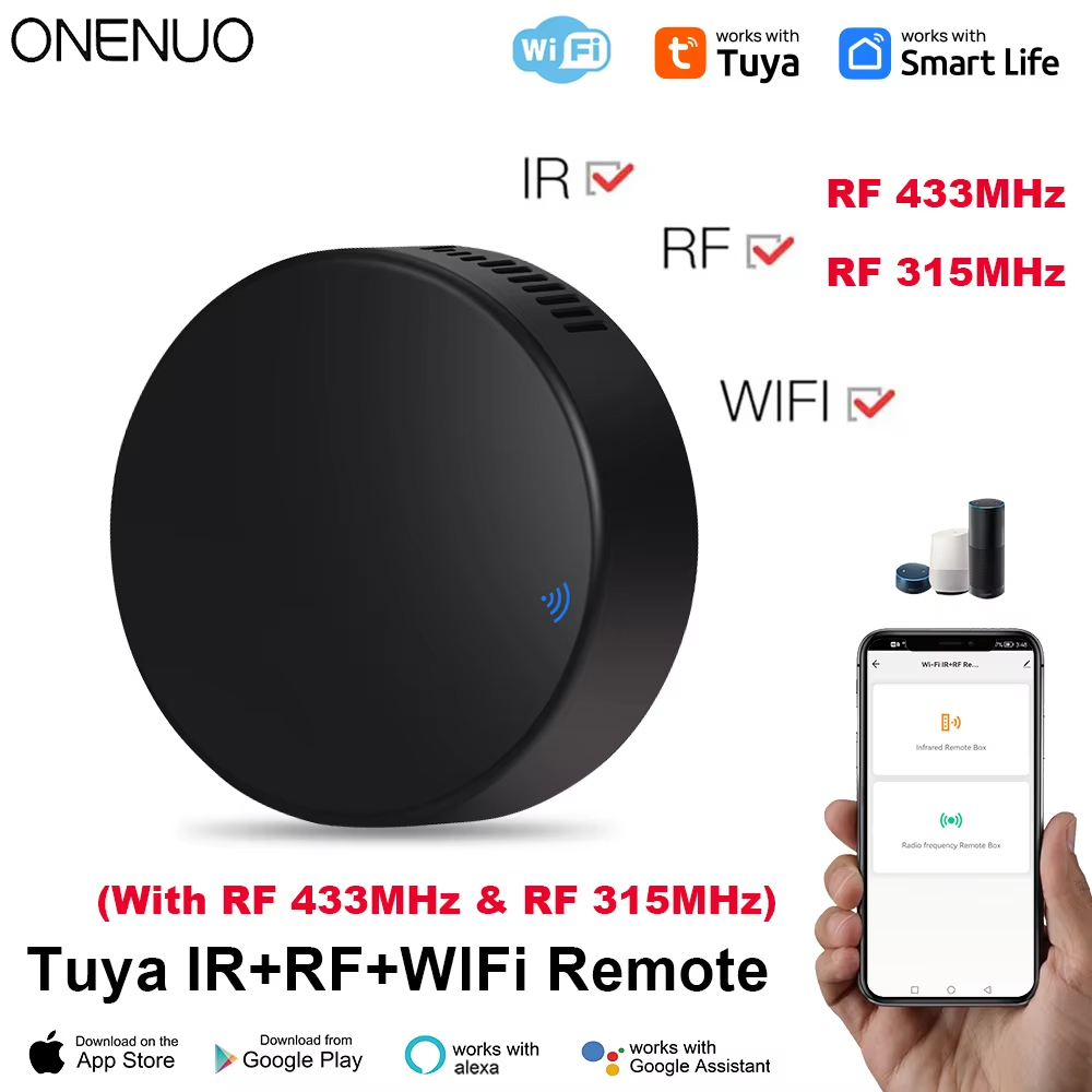 Tuya WiFi RF IR Remote Control - đánh giá và giá Smart Home Features