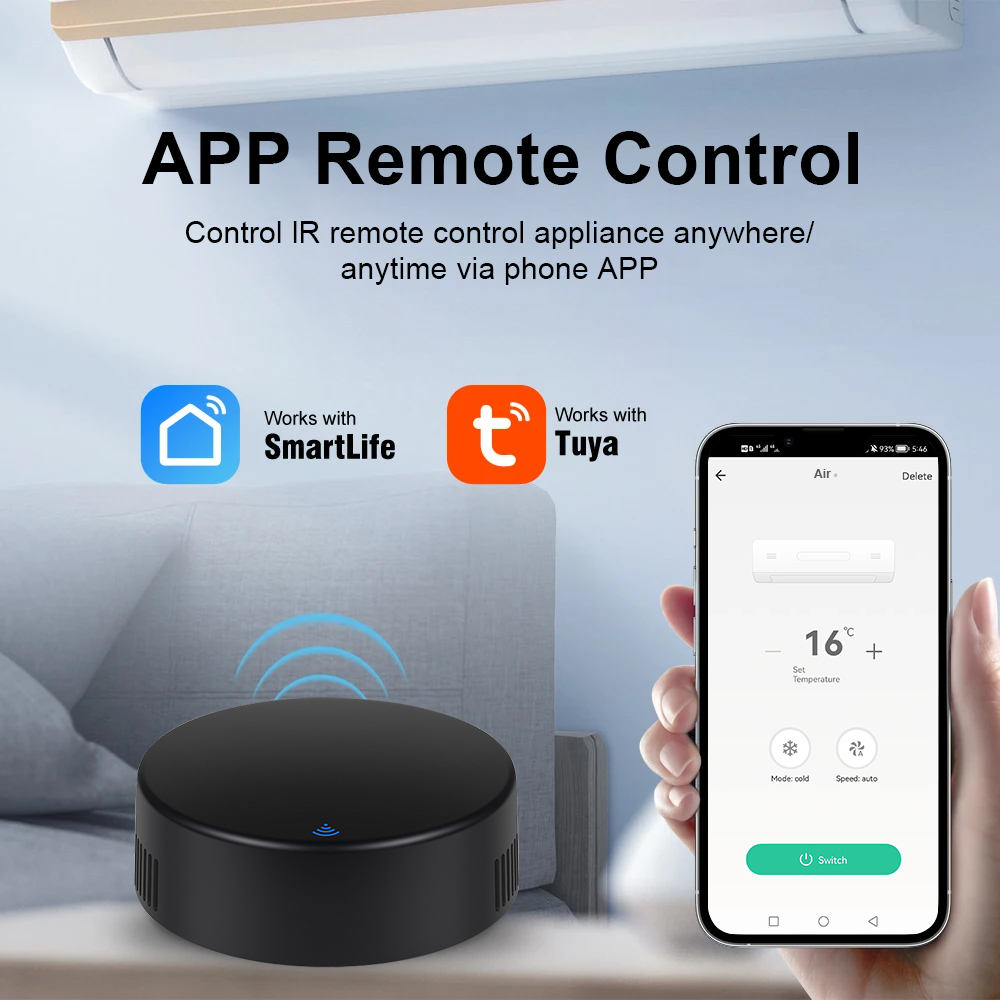 Tuya WiFi RF IR Remote Control - đánh giá và giá Smart Home Features
