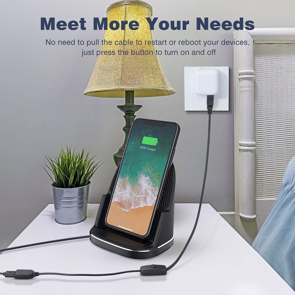 2-Pack USB On/Off Switch Cable - đánh giá và giá Smart Power Strip