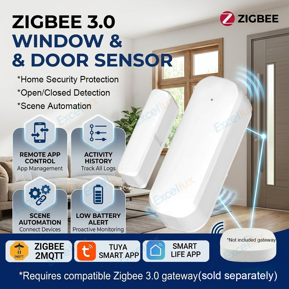 Zigbee Door Window Sensor Magn - đánh giá và giá Smart Home Zigbee 3.0