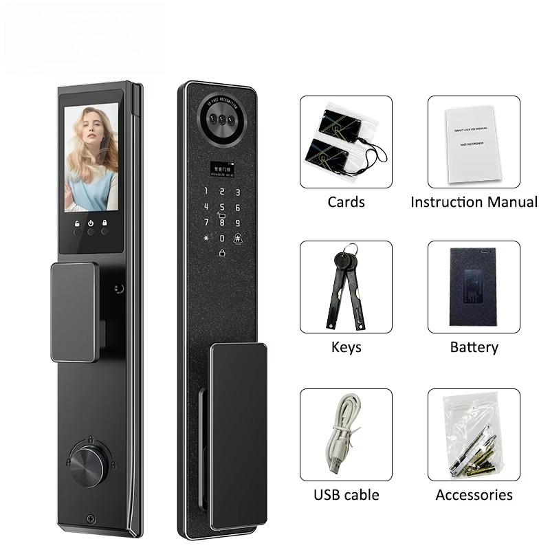 3D Face Ai Smart Voice Interac - đánh giá và giá Smart Home Lock