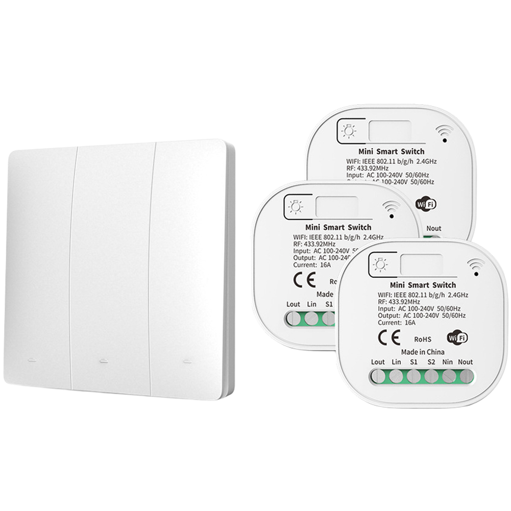 1PC Self Powered RF433 Wireles - đánh giá và giá Smart Home Lighting Control