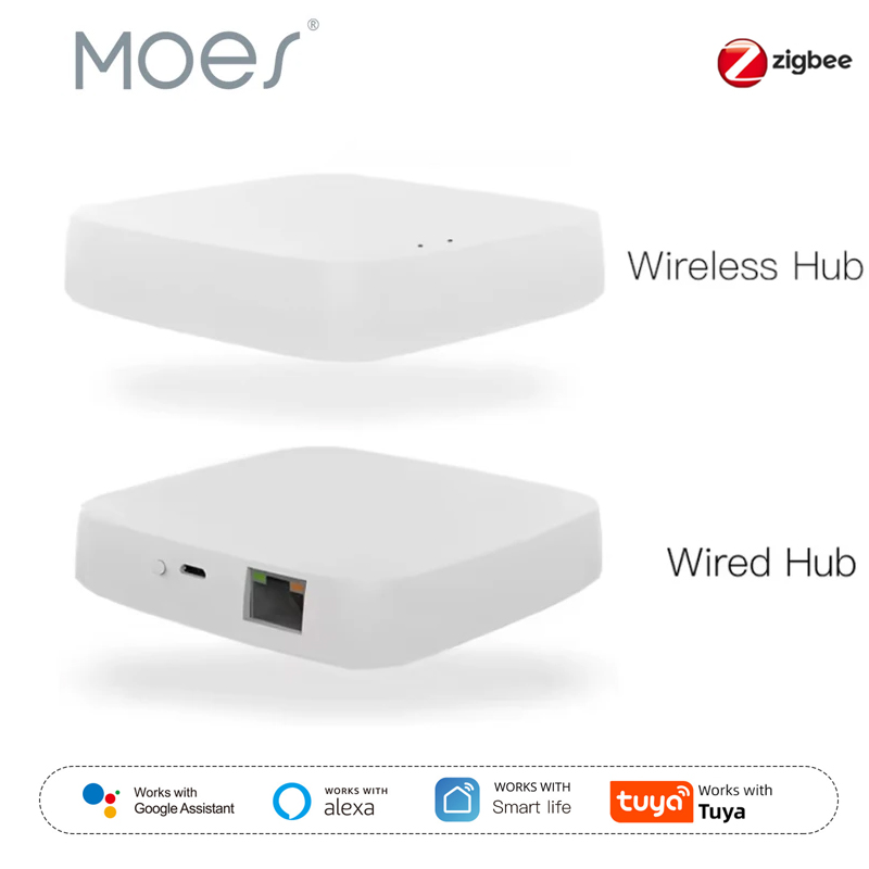Moes Tuya ZigBee 3.0 Smart Gat - đánh giá và giá Smart Home Zigbee 3.0