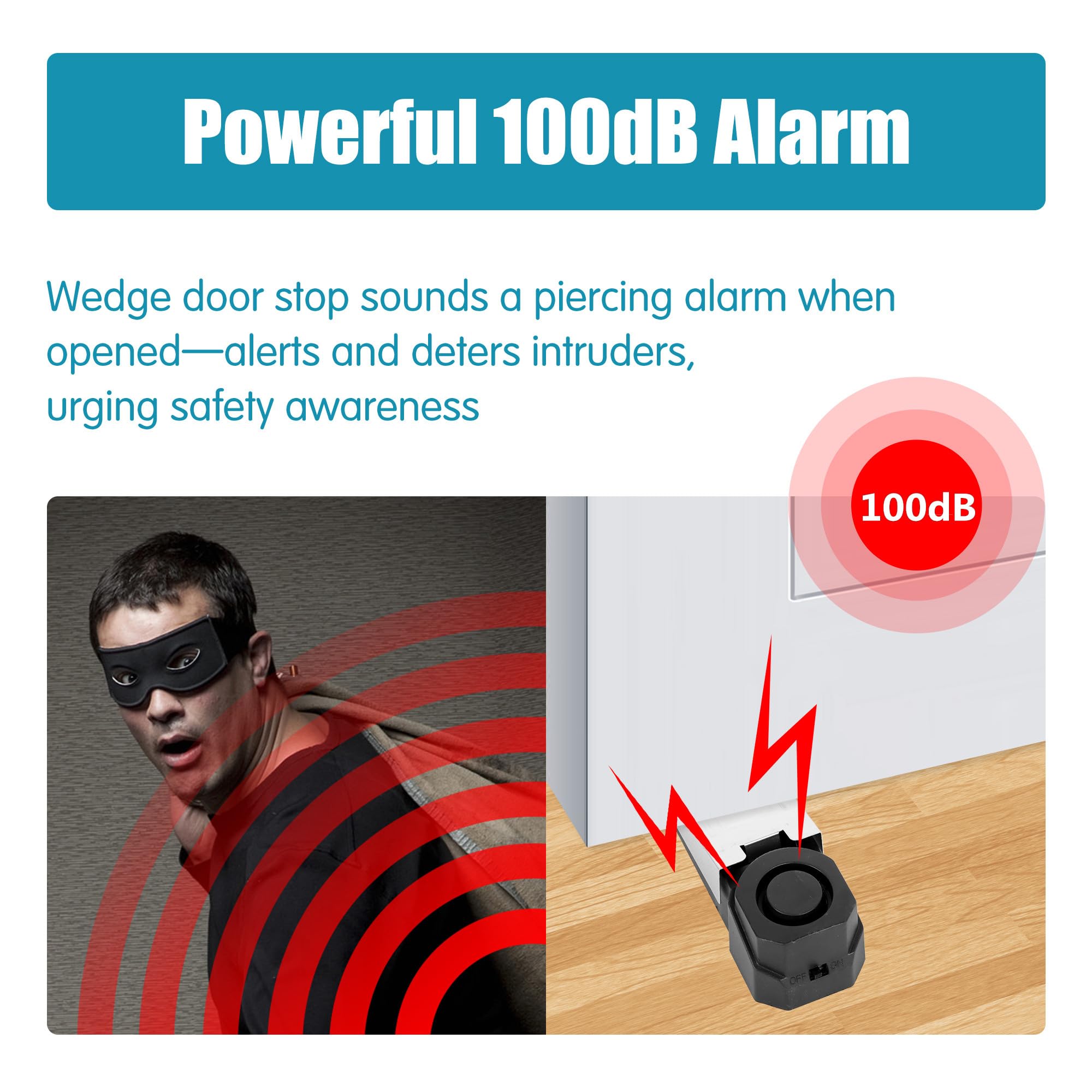 Wireless Door Stop Alarm Syste - đánh giá và giá Wireless Door Sensor
