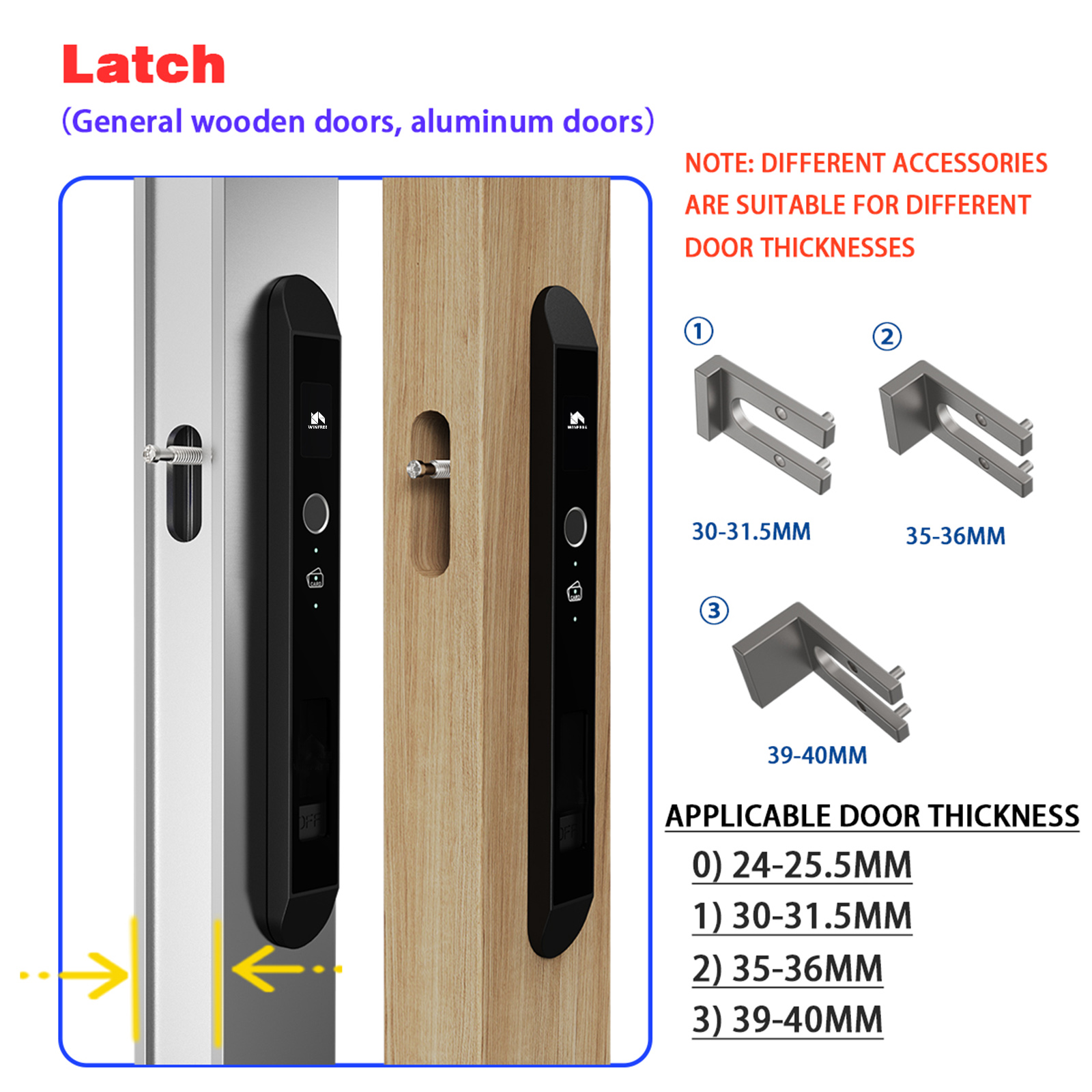 WINFREE Smart Slim Door Lock T - đánh giá và giá Smart Home Website