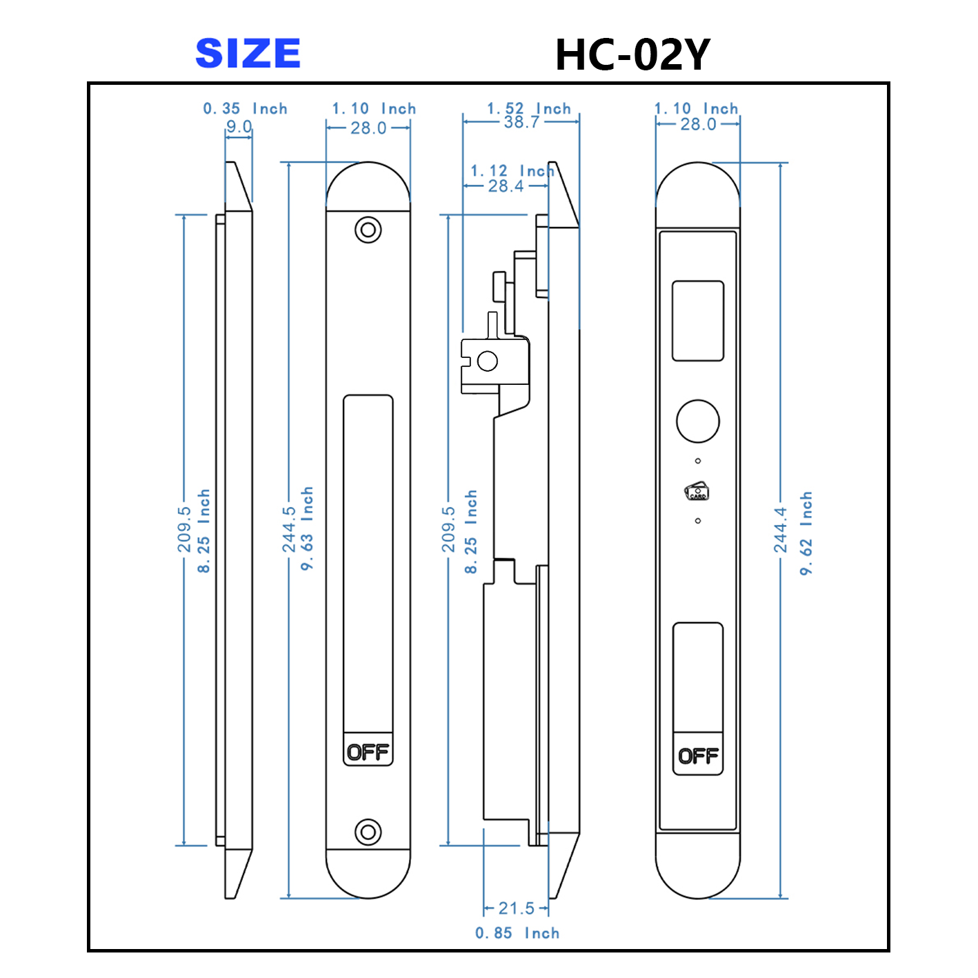 WINFREE Smart Slim Door Lock T - đánh giá và giá Smart Home Website
