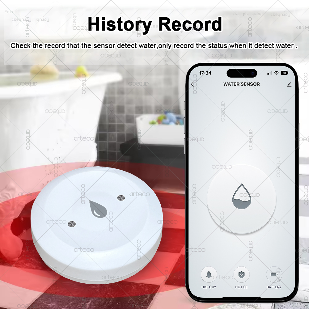 Tuya Smart Zigbee Water Sensor - đánh giá và giá Smart Home Website
