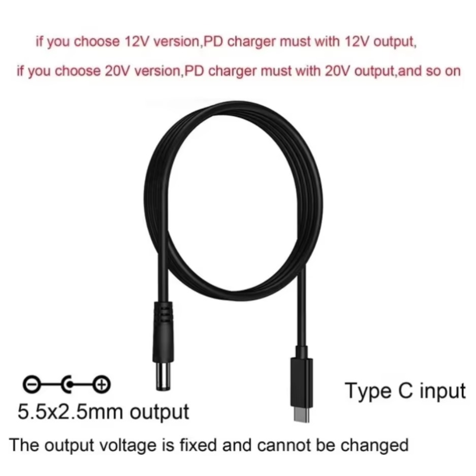 New DC To Type C USB PD 9V 12V - đánh giá và giá Smart Power Strip