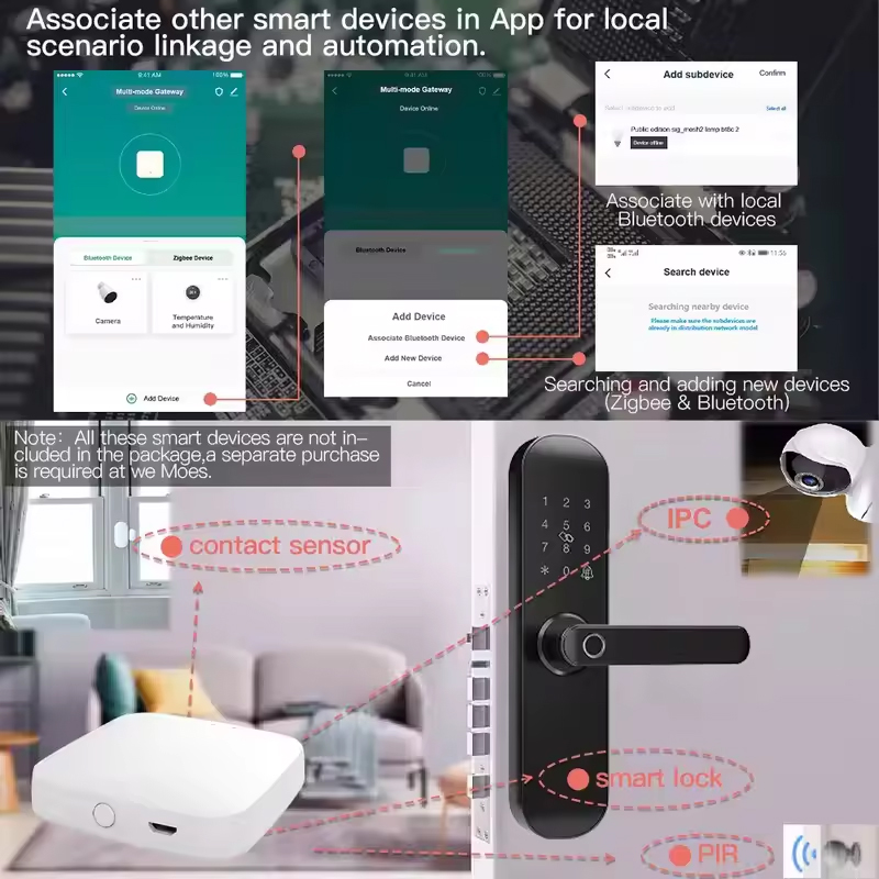 MOES Tuya ZigBee3.0 Smart Hub, - đánh giá và giá Smart Home Website