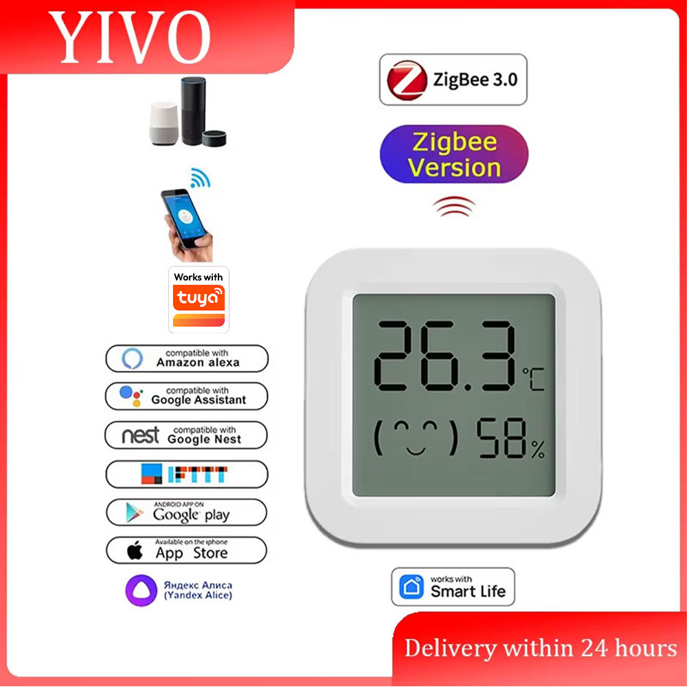 Zigbee 3.0 Temperature Humidit - đánh giá và giá Smart Home Zigbee 3.0