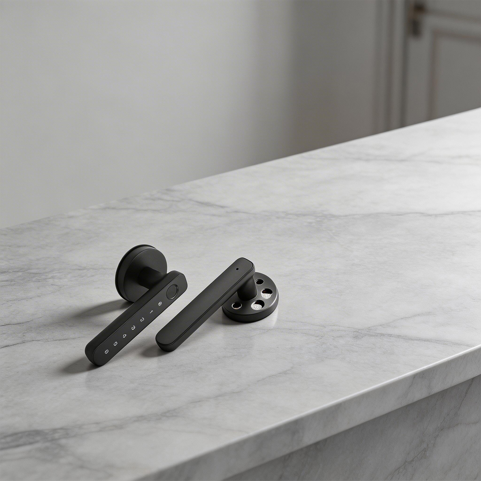 Smart Handle Lock with Fingerp - đánh giá và giá Smart Home Lock