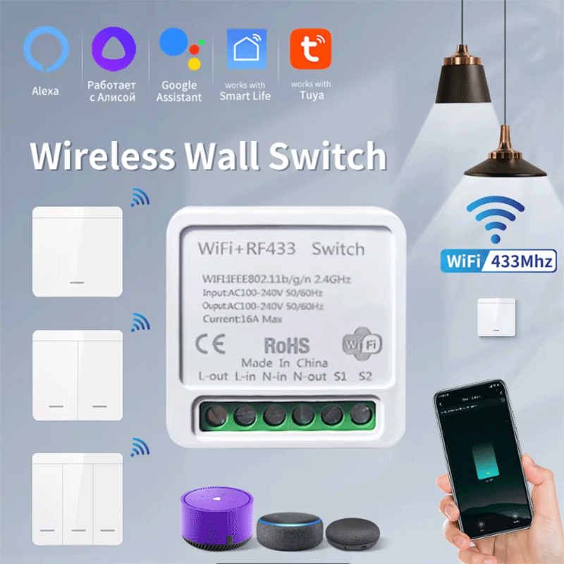 Tuya WiFi Smart Light Switch S - đánh giá và giá Smart Home Web