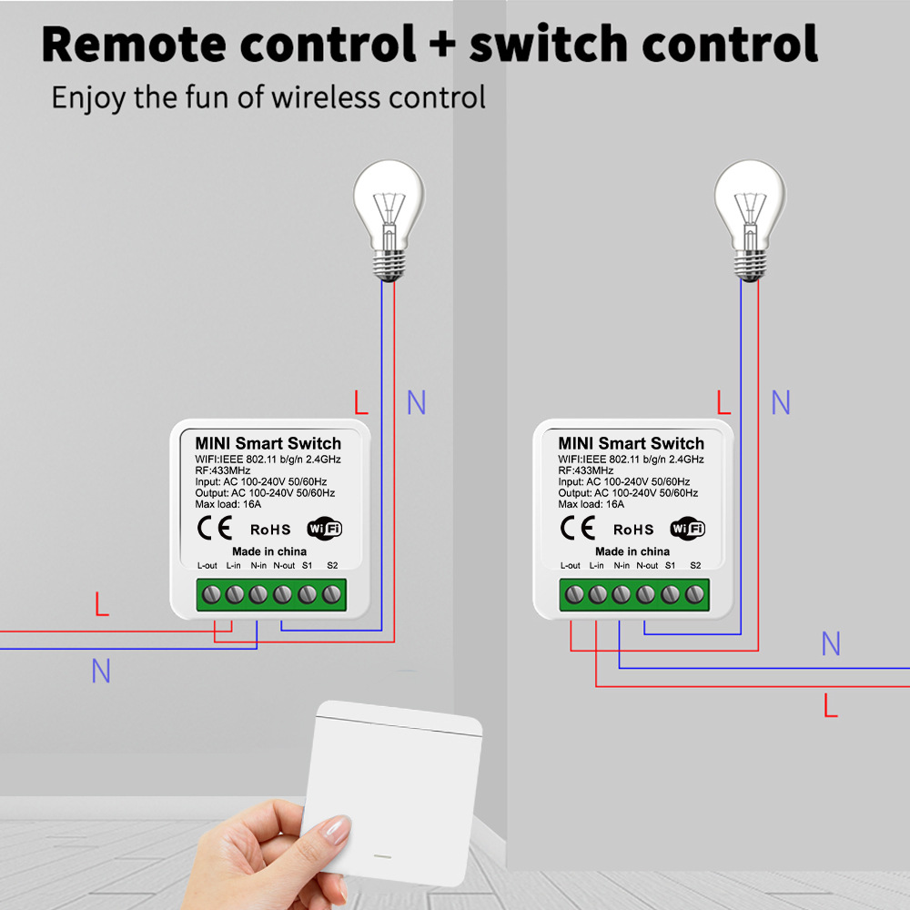 Tuya WiFi Smart Light Switch S - đánh giá và giá Smart Home Web
