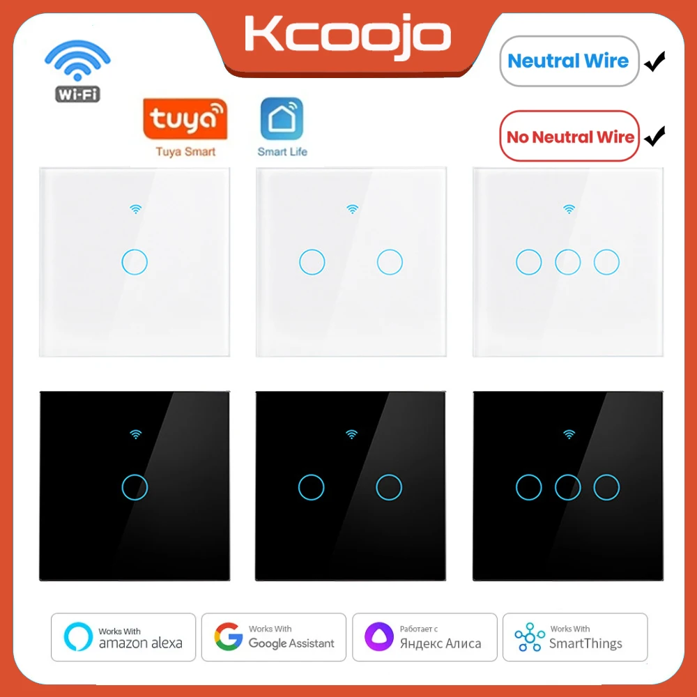 Tuya Wifi EU Smart Switches 1/ - đánh giá và giá Smart Home Web