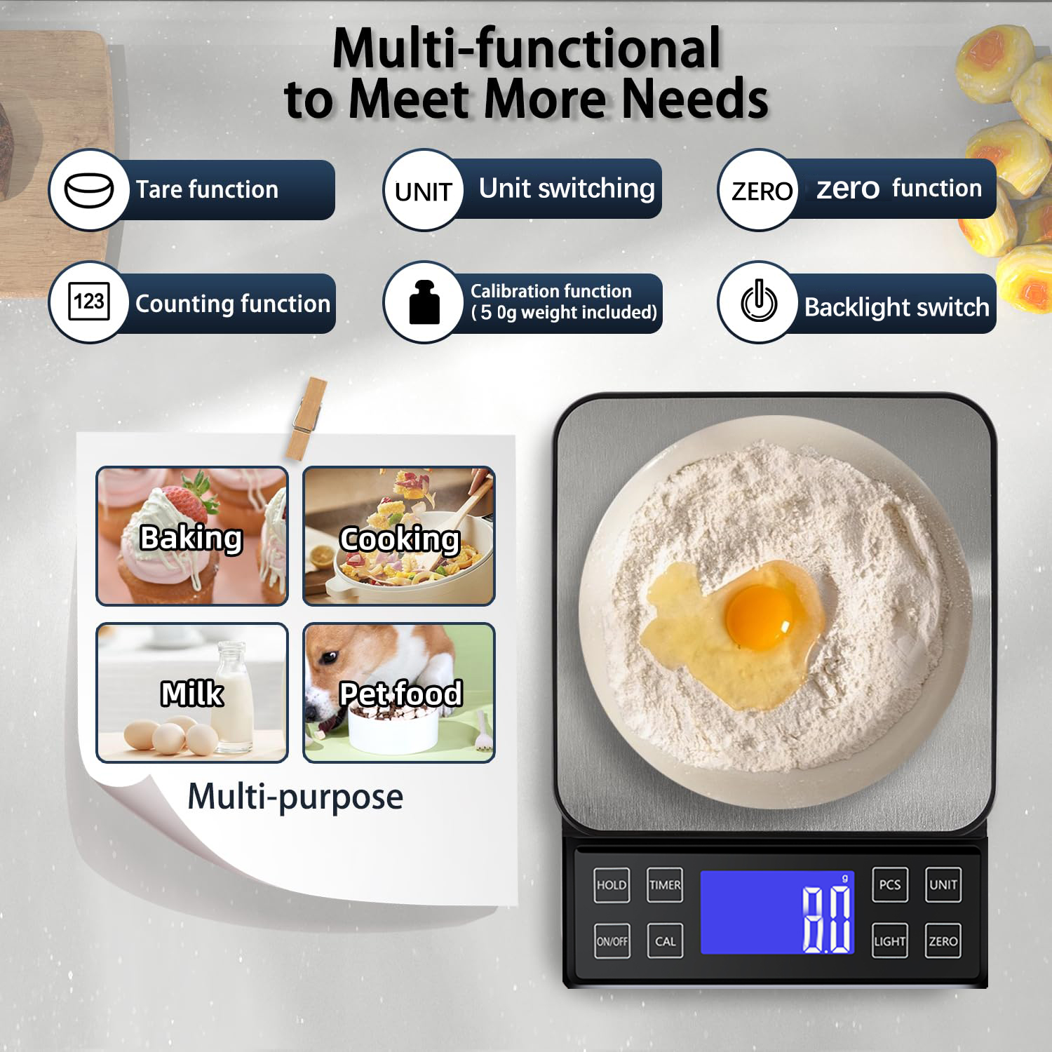 Digital Kitchen Scale 0.1g Hig - đánh giá và giá Smart Home Utensils