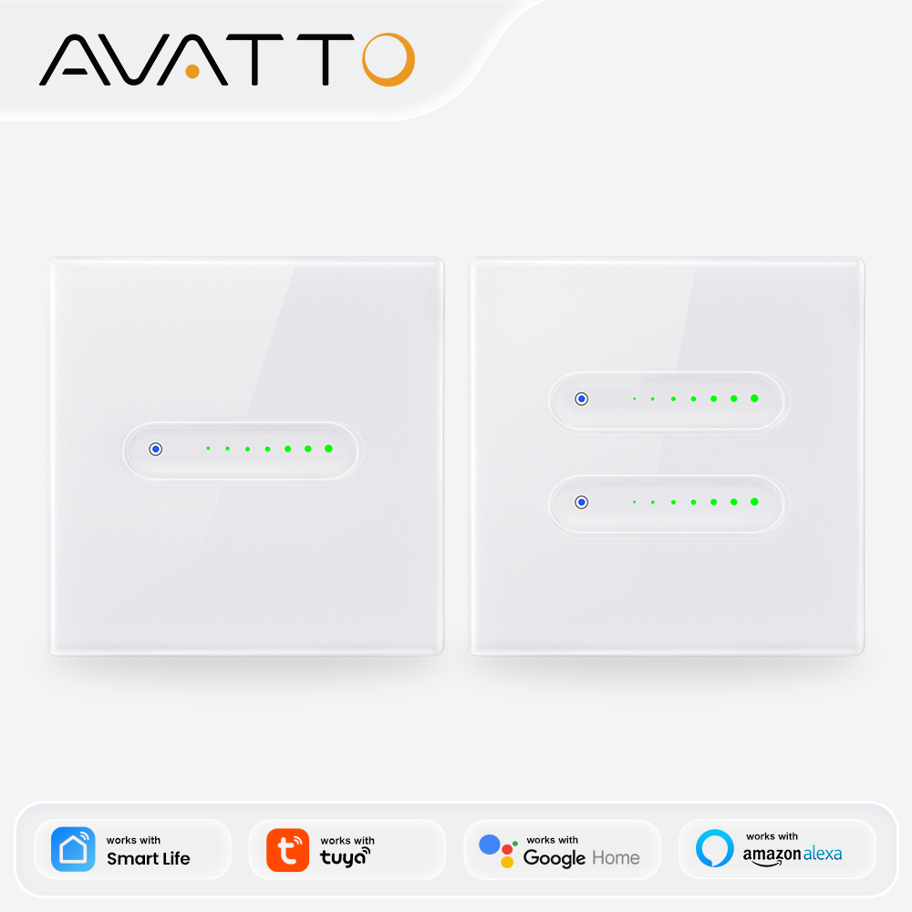 AVATTO WiFi 1/2 Gang Smart Dim - đánh giá và giá Smart Home Web