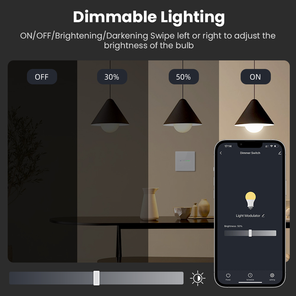 AVATTO WiFi 1/2 Gang Smart Dim - đánh giá và giá Smart Home Web