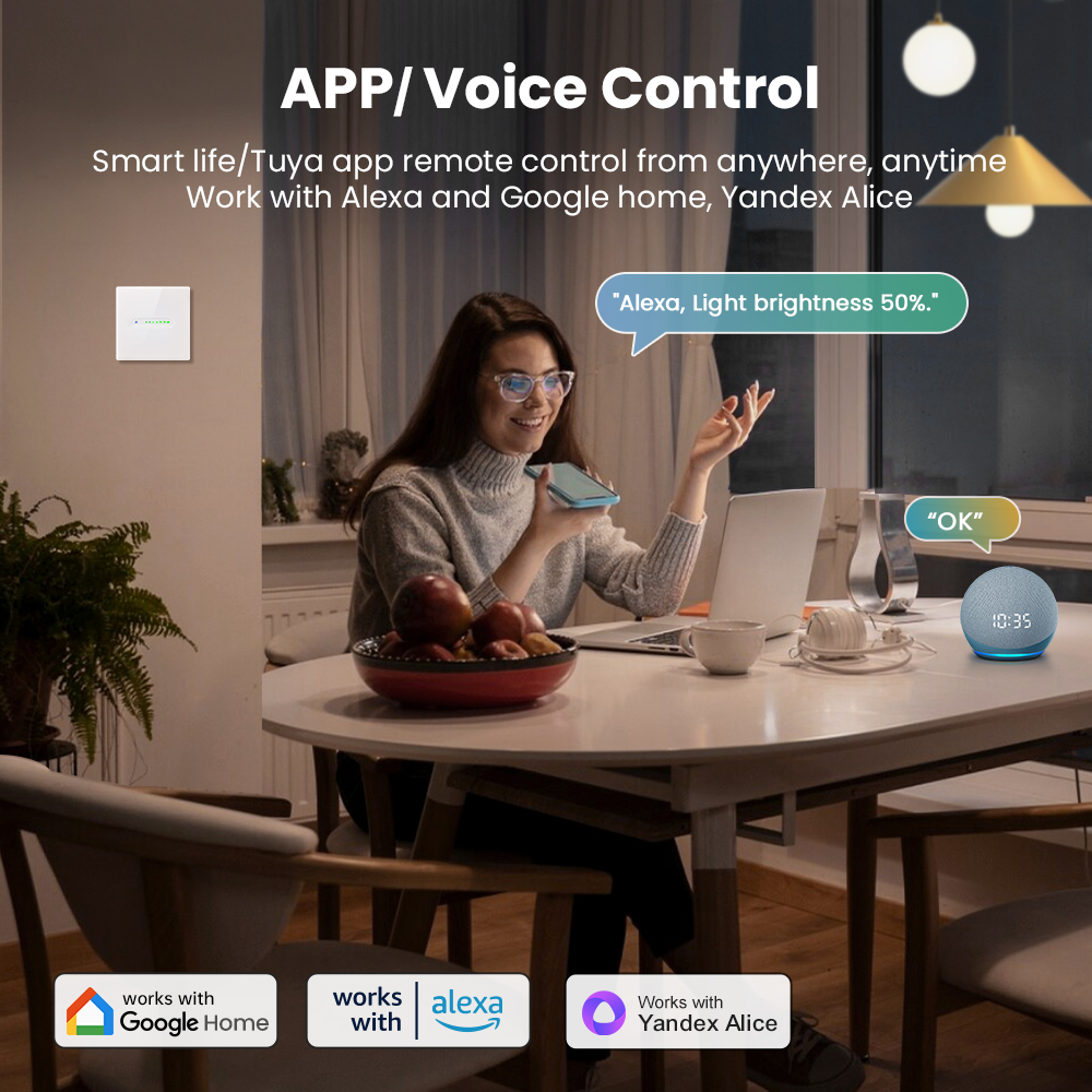 AVATTO WiFi 1/2 Gang Smart Dim - đánh giá và giá Smart Home Web