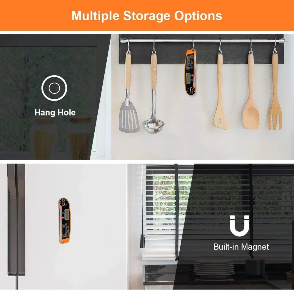 Digital Kitchen Food Thermomet - đánh giá và giá Smart Home Utensils