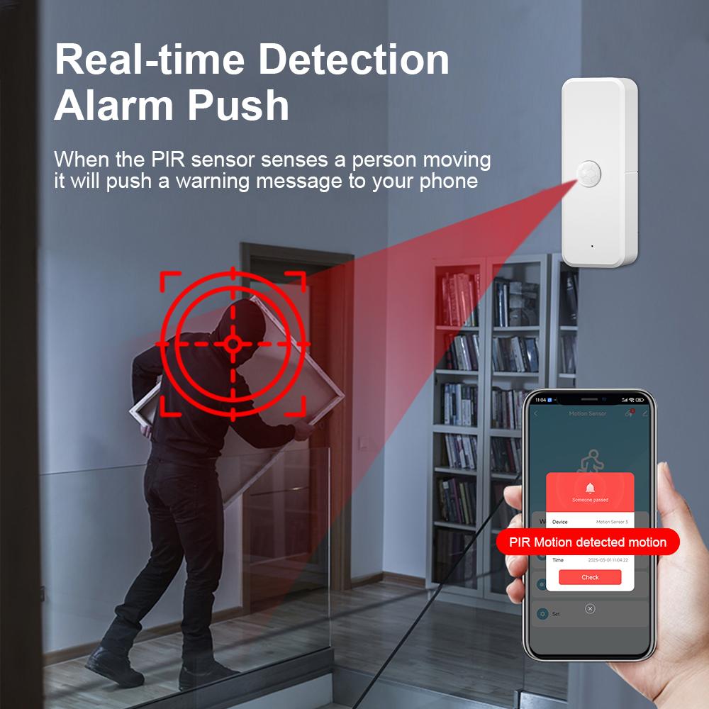 New Tuya WiFi PIR Motion Detec - đánh giá và giá Smart Home Web