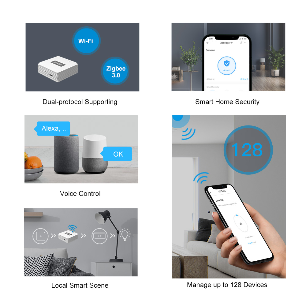 SONOFF ZBBridge Pro Smart Zigb - đánh giá và giá Smart Home Zigbee 3.0