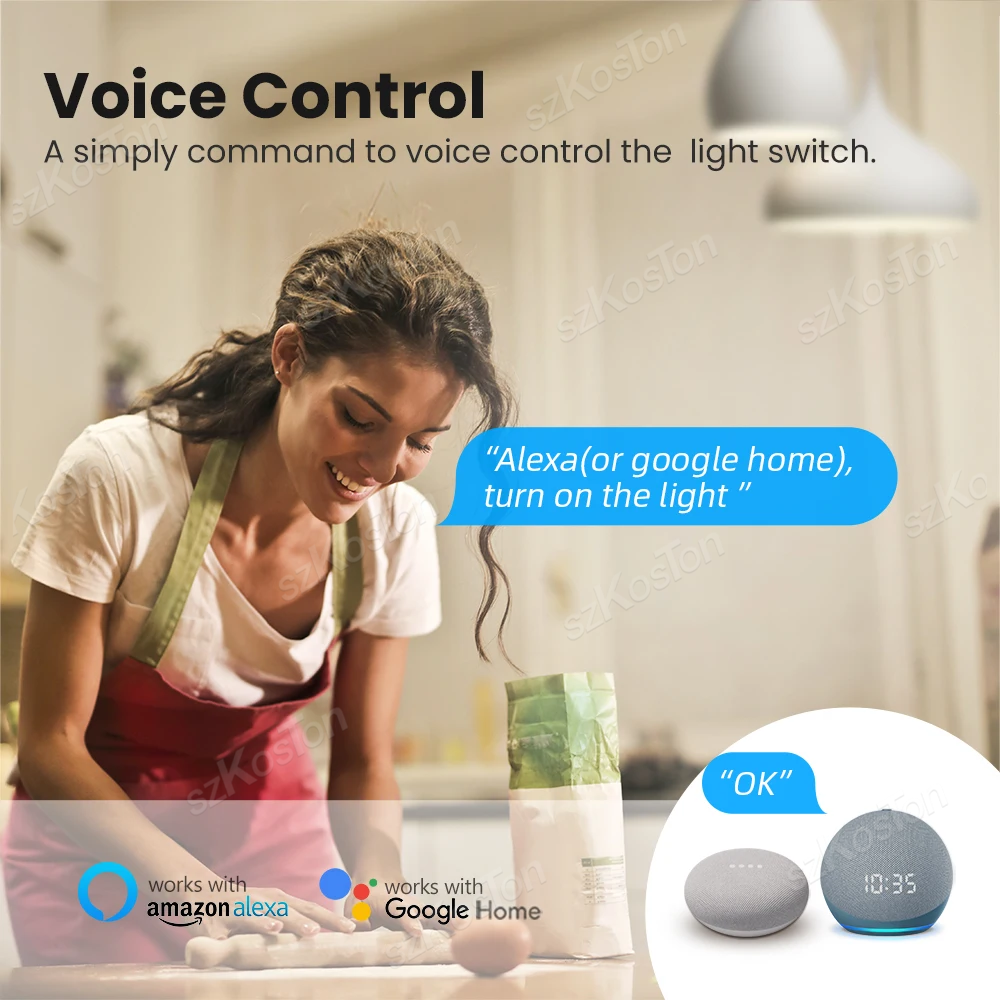 16A Tuya WiFi Smart Switch Mod - đánh giá và giá Smart Home Lighting Control