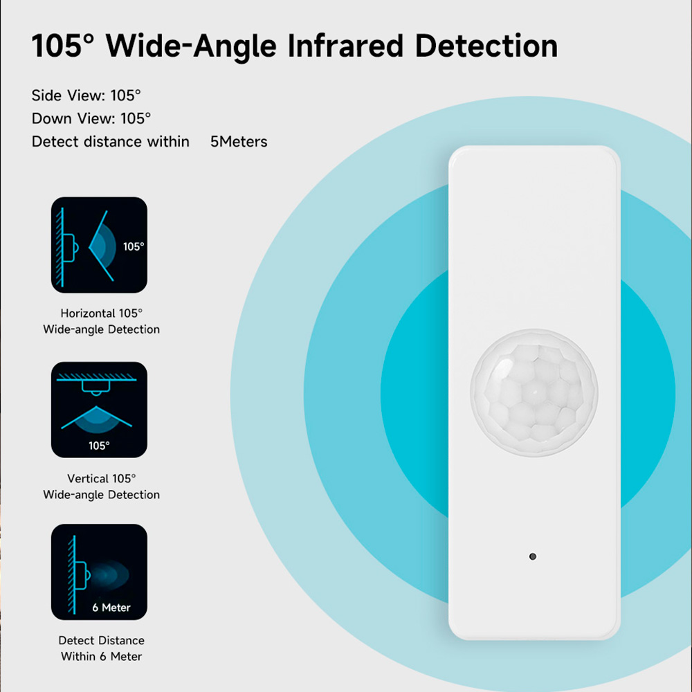 WiFi Smart PIR Motion Sensor T - đánh giá và giá Smart Home Web