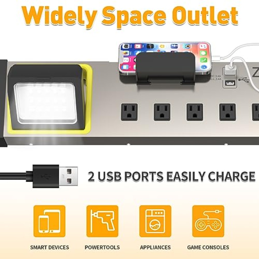Workshop/Garage/Office/Home 10 - đánh giá và giá Smart Power Strip