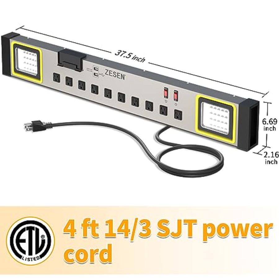 Workshop/Garage/Office/Home 10 - đánh giá và giá Smart Power Strip
