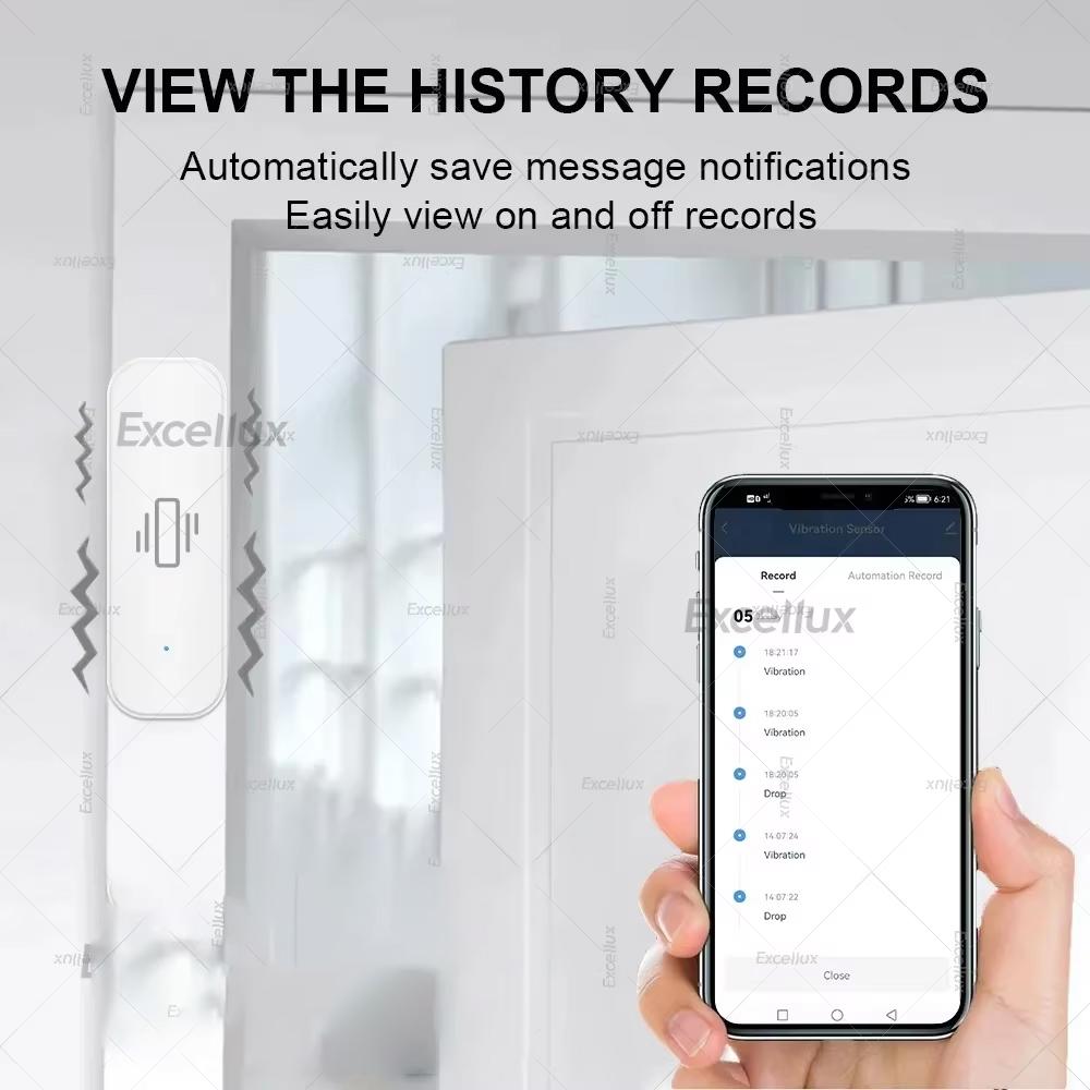 Zigbee Smart Vibration Sensor  - đánh giá và giá Smart Home Features