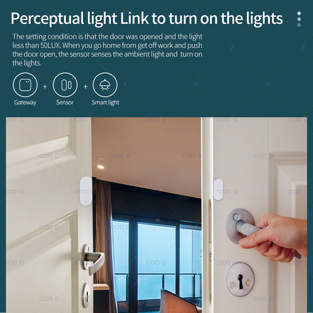 ZigBee Door Window Sensor Lux  - đánh giá và giá Wireless Door Sensor