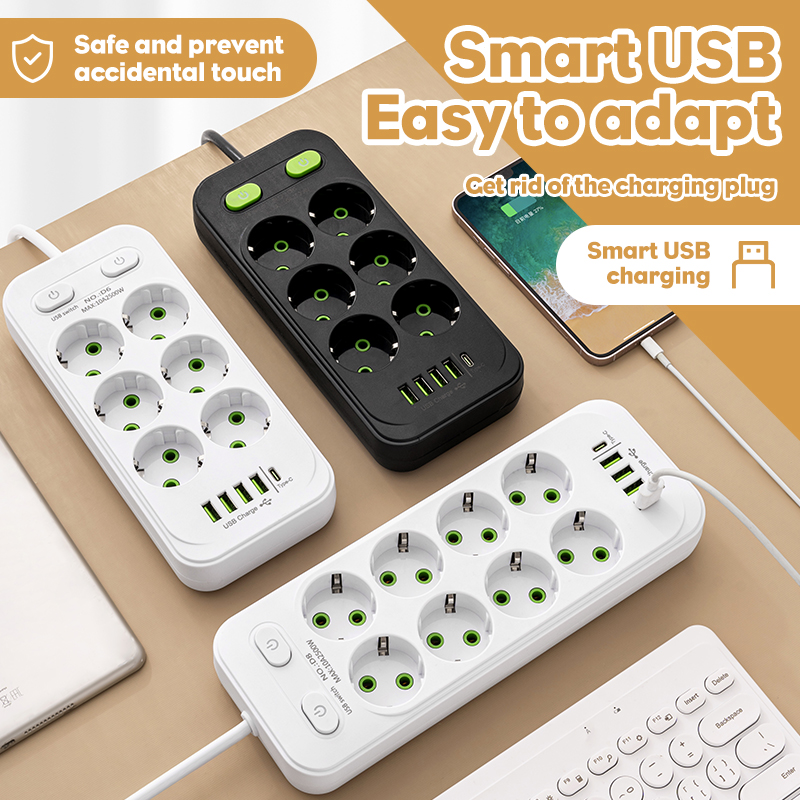 Smart 6-Socket Power Strip 2M  - đánh giá và giá Smart Power Strip