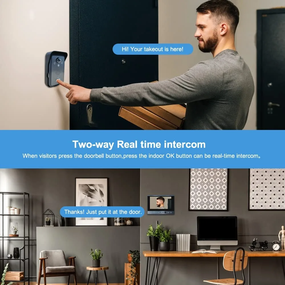 ANJIELO Tuya Smart 1080P Video - đánh giá và giá Smart Home Video Doorbell Installation