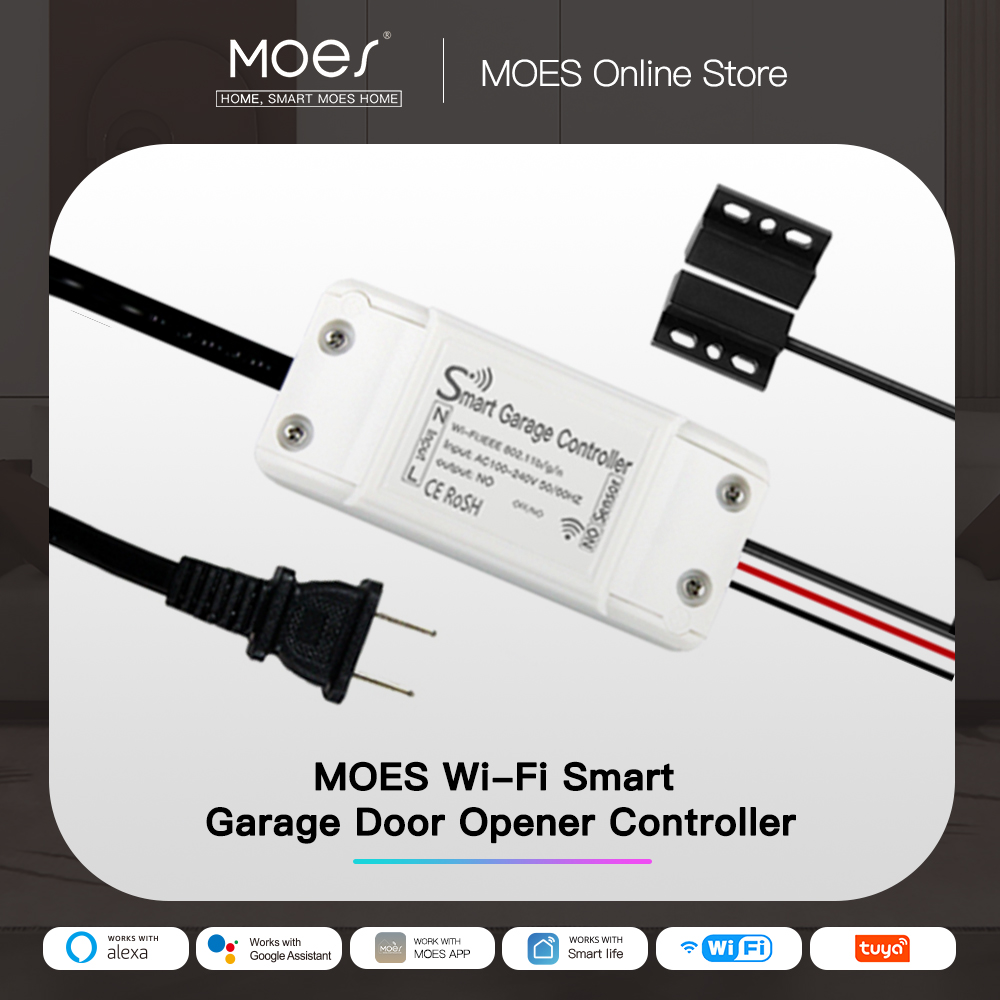 MOES Tuya WiFi Smart Garage Do - đánh giá và giá Smart Home Web
