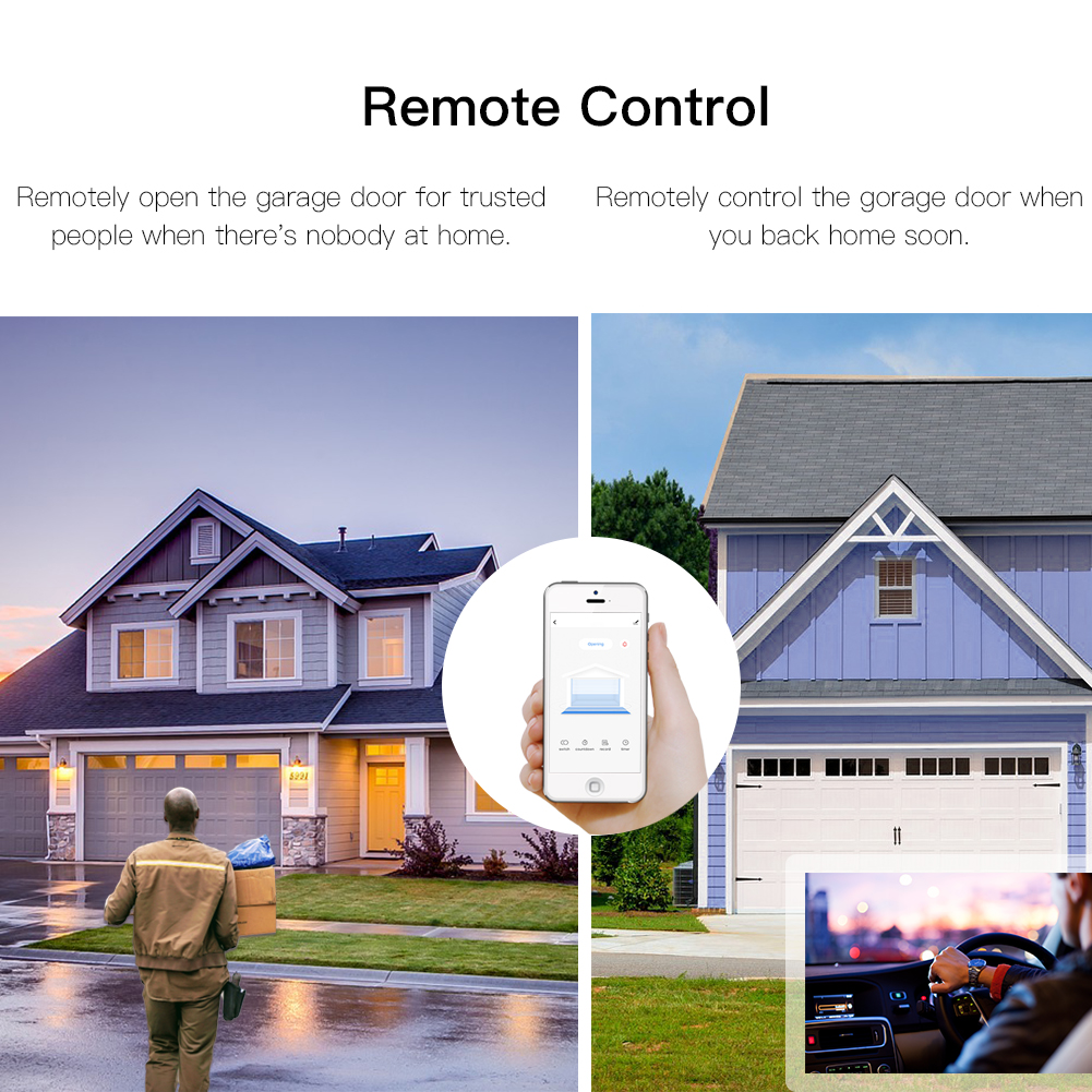 MOES Tuya WiFi Smart Garage Do - đánh giá và giá Smart Home Web