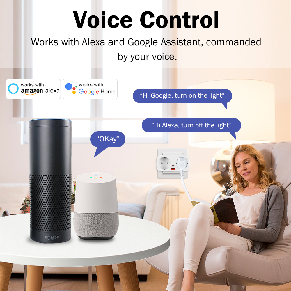 Tuya 16A WiFi Smart EU Plug PD - đánh giá và giá Smart Home Web