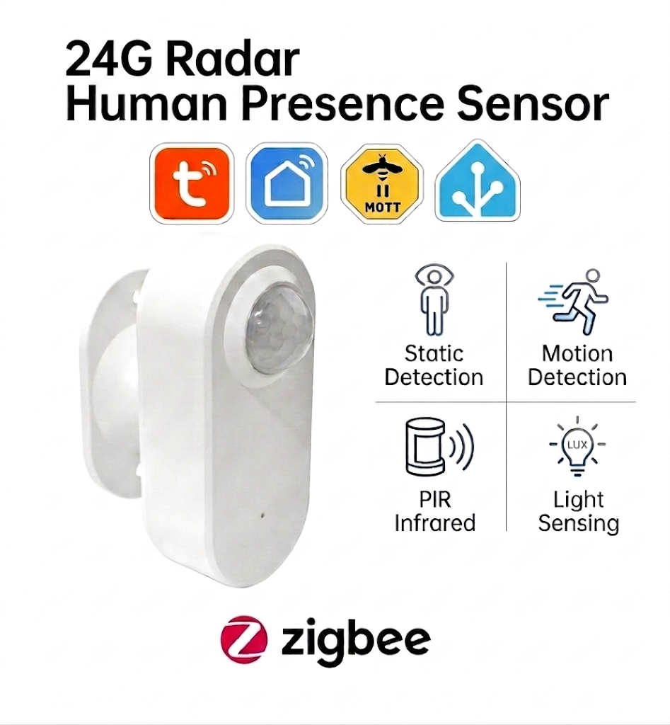 Tuya Human Presence Sensor Sma - đánh giá và giá Smart Home Features